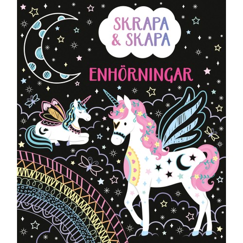 Skrapa & skapa: Enhörningar