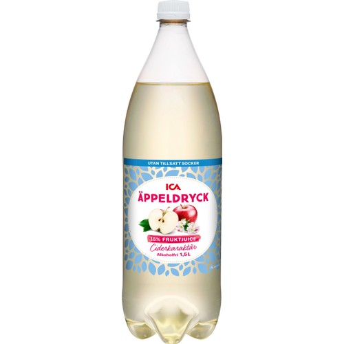 Dryck Ciderkaraktär light  Äpple 150cl ICA