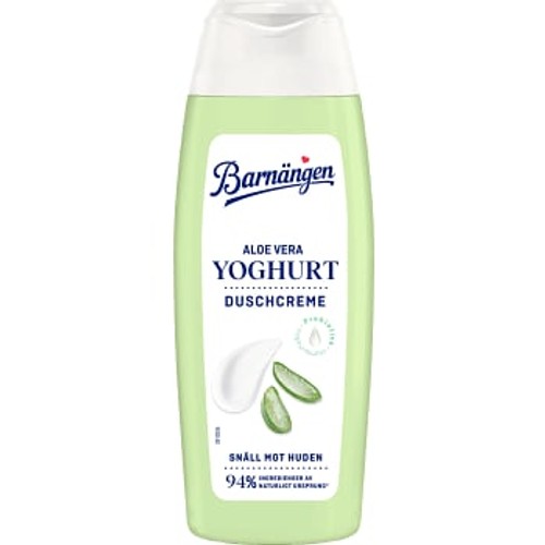 Duschkräm Yoghurt Aloe Vera 250ml Barnängen