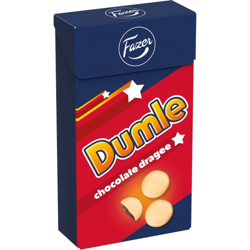 Tablettask Chokladdragéer Dumle 38g Fazer