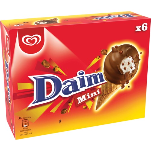 Glass Daimstrut mini 6-p GB Glace
