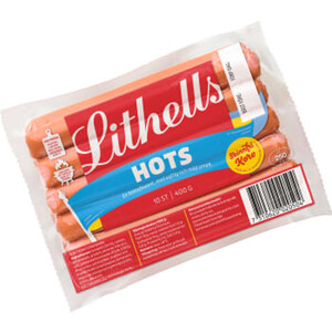 Korv Klassiska Hots 400g Lithells