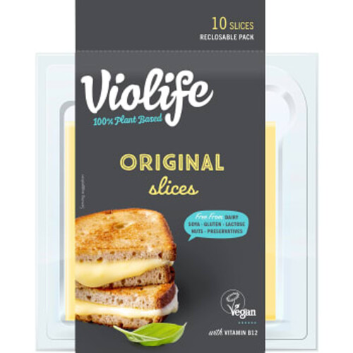 Veganost slices original Glutenfri Laktosfri 200g Violife