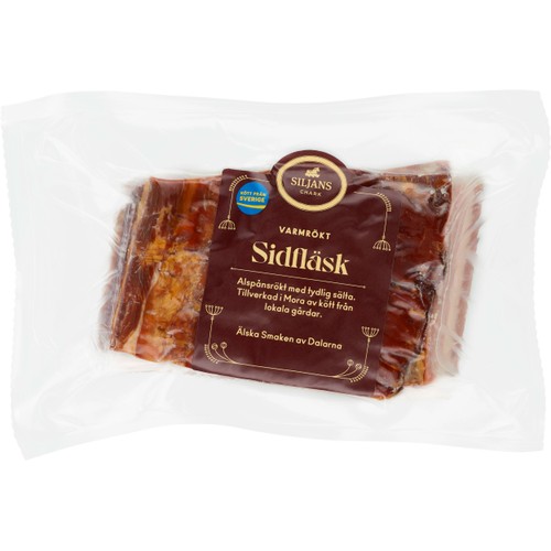 Sidfläsk Rökt ca 400g Siljans Chark