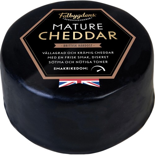 Cheddarpuck mature  hårdost 200g Falbygdens® Rekommenderar
