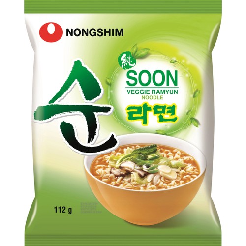 Snabbnudlar Soon Veggie Ramyun 112g Nongshim