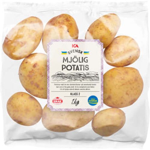 Potatis mjölig klass 2 1kg ICA