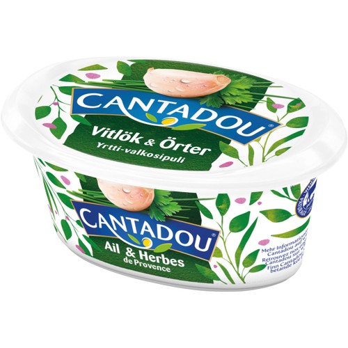 Färskost Vitlök & Örter 140g Cantadou