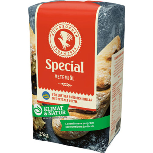 Vetemjöl Special 2kg Kungsörnen