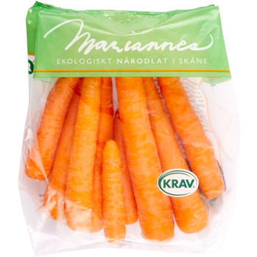 Morötter Klass 1 1kg KRAV Mariannes Farm