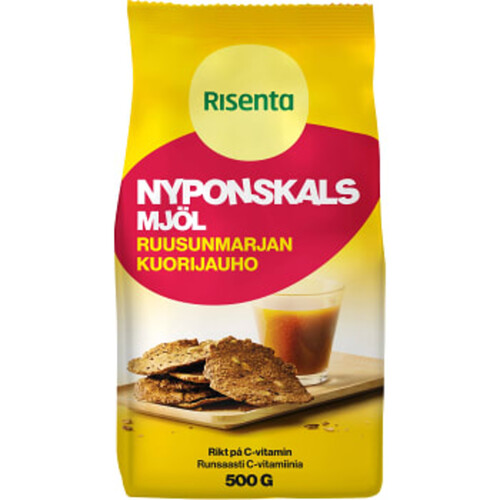 Nyponskalmjöl 500g Risenta