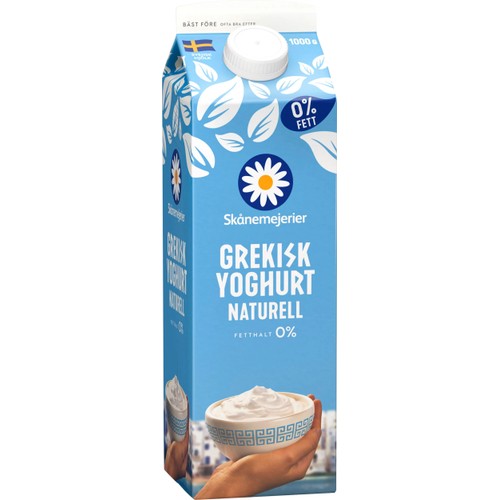 Grekisk Yoghurt Naturell 0% Skånemejerier