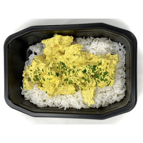 Kyckling med Curry och Ris