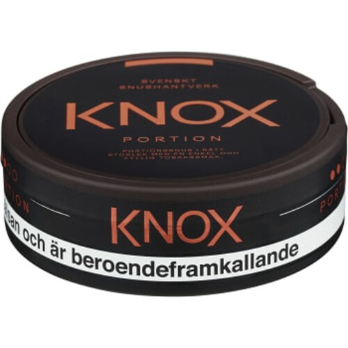 Portion 21.6 Gram Knox