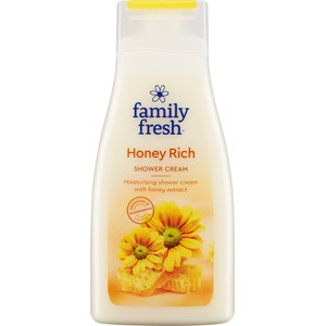 Duschtvål Honey rich 500ml Family Fresh