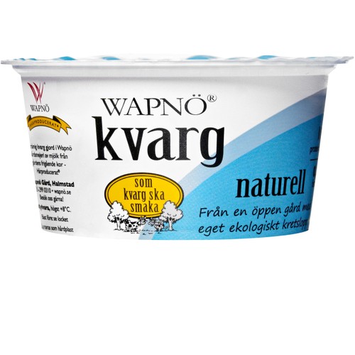 Kvarg Naturell 0,3% 150g Wapnö