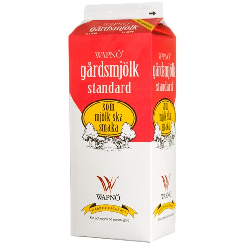 Standardmjölk 3% 1,5l Wapnö