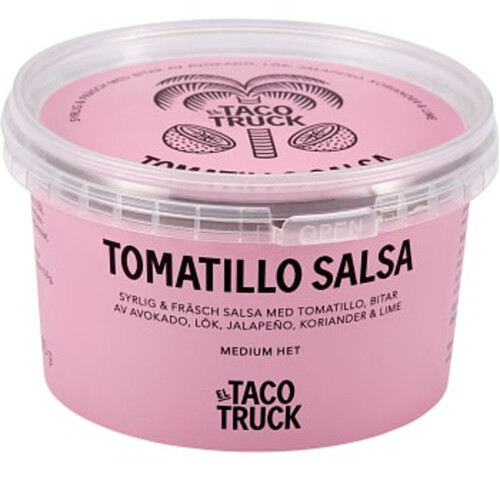 Tomatillo Salsa 200g El Taco Truck