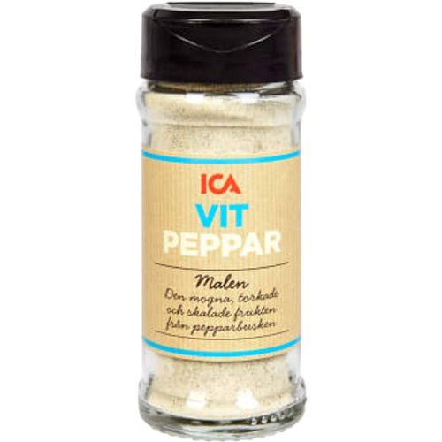 Vitpeppar Malen 45g ICA