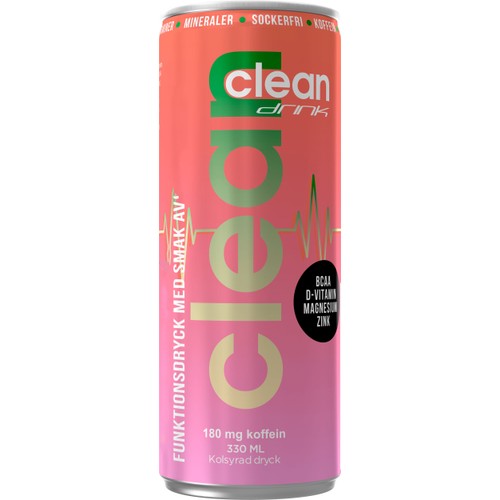 Funktionsdryck Trainaid 33cl Clean Drink