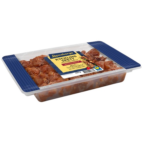 Kycklingspett BBQ Chipotle 480g Lönneberga