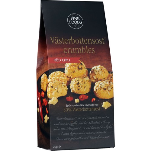 Ostkex Crumbles Med Västerbottensost® & Chili 75g Engelmanns