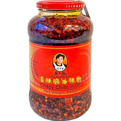 Chilli Crispy I Olja 670g Laoganma