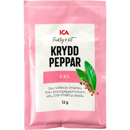 Kryddpeppar Hel 12g ICA