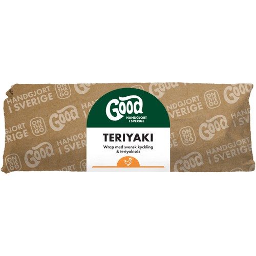 Wrap Chicken Teriyaki 255g GOOD