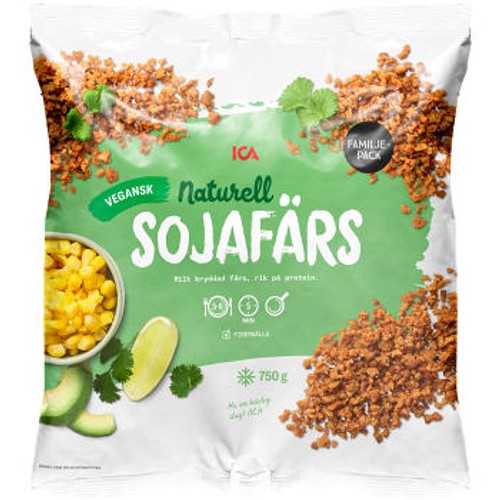 Sojafärs Fryst 750g ICA