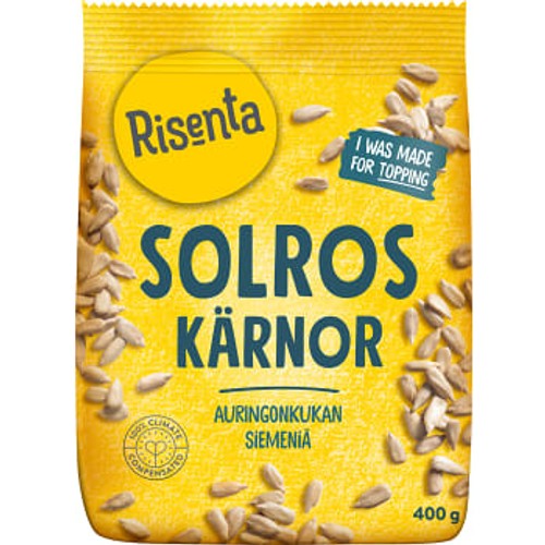 Solroskärnor 400g Risenta