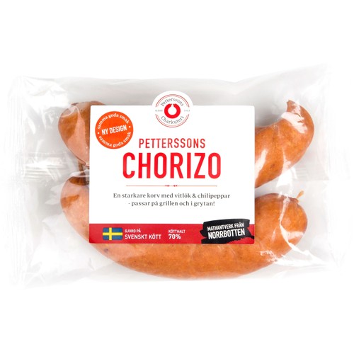 Grillkorv Choritzo 230g Petterssons Charkuteri