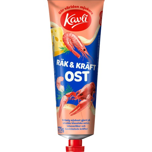 Räk&Kräftost tub 275g Kavli