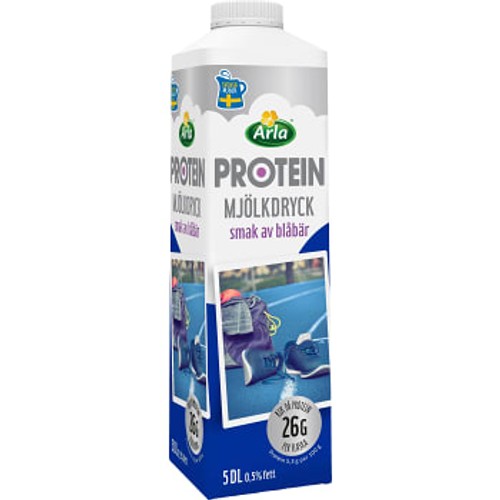 Protein Mjölkdryck Blåbär 5dl Arla