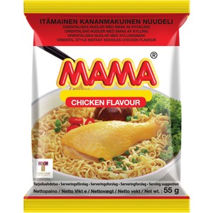 Snabbnudlar Kyckling Smak 55g Mama