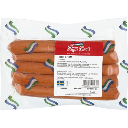 Grillkorv 400g Änge Chark