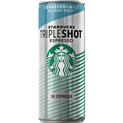 Kaffedryck Tripleshot Espresso Osötat 300ml Starbucks®
