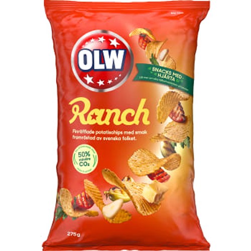 Potatischips Ranch 275g OLW