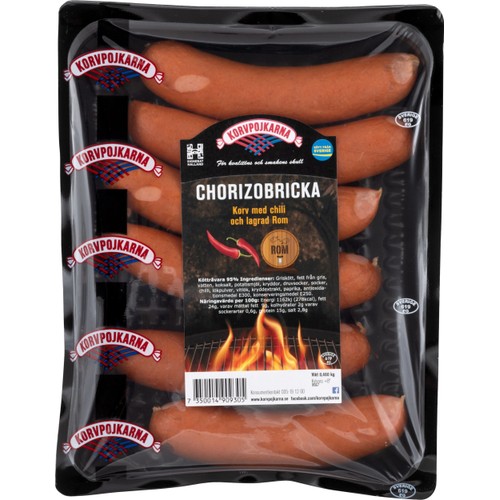 Chorizobricka 480g Korvpojkarna