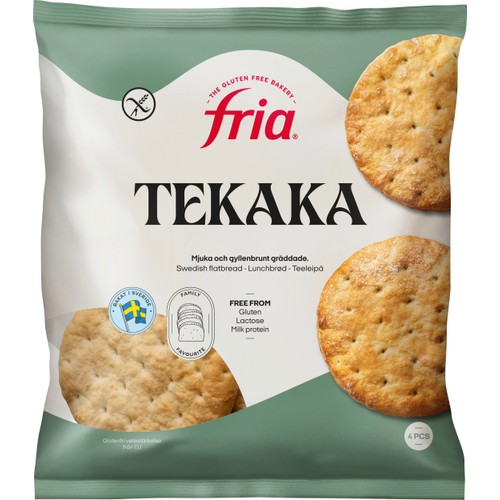 Tekaka Glutenfri Fryst 220g Fria