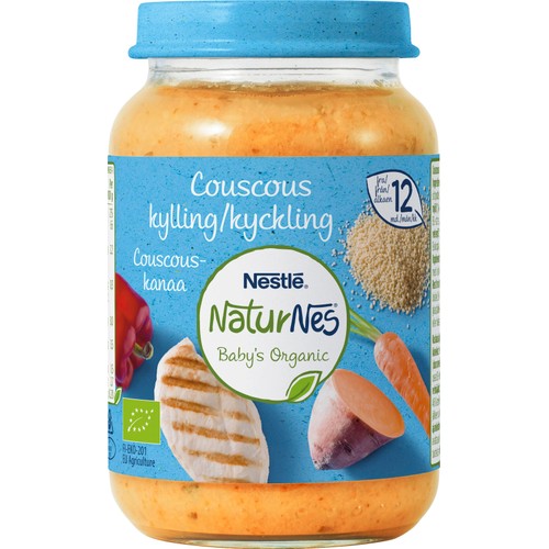 Couscous Kyckling Från 12m Ekologisk 190g NaturNes