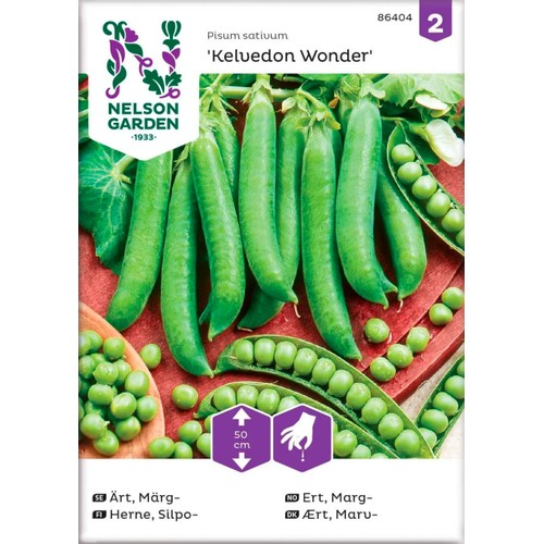 Ärtor Märg Kelwedon Wonder 1-p Nelson Garden