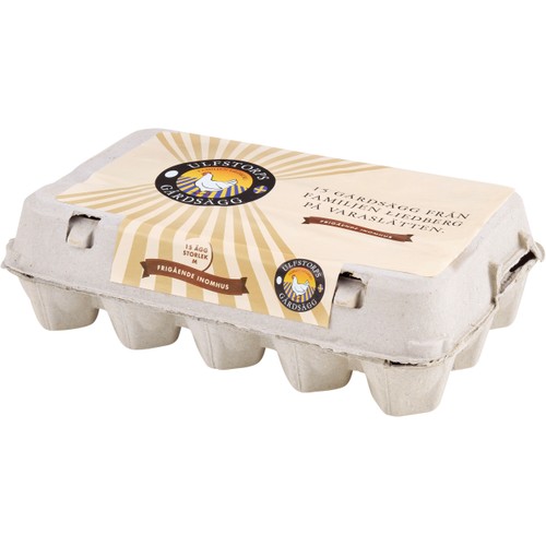 Ägg 15-pack M Frigående 15st Ulfstorps Gårdsägg