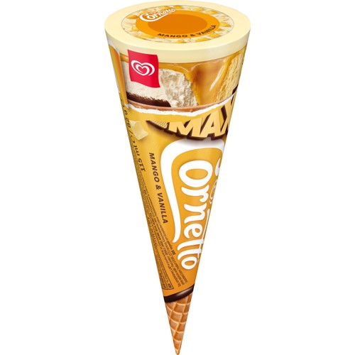 Glass Max mango & vanilla 1-p Cornetto