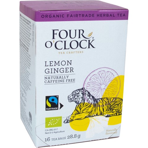 Te Citron Ingefära 28.8g Four O'Clock