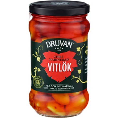 Marinerad Vitlök Söt chili 250g Druvan