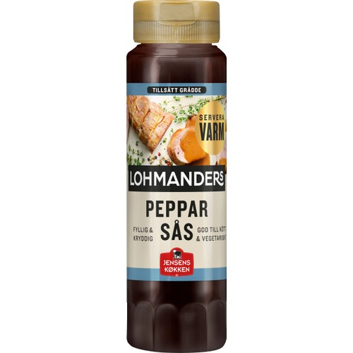 Pepparsås 250ml Lohmanders