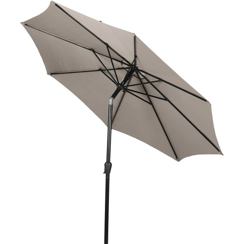 Parasoll m/vev Ø3M, flintgrey