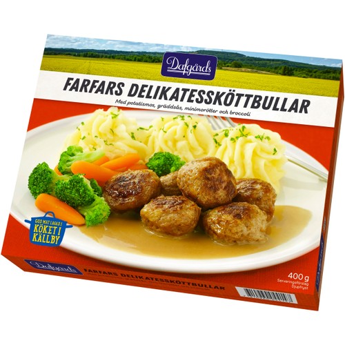 Farfars delikatessköttbullar 400g Dafgårds