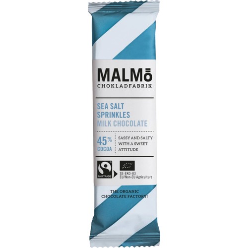 Milk Chocolate & Sea Salt Sprinkles 45% 25g Malmö Chokladfabrik